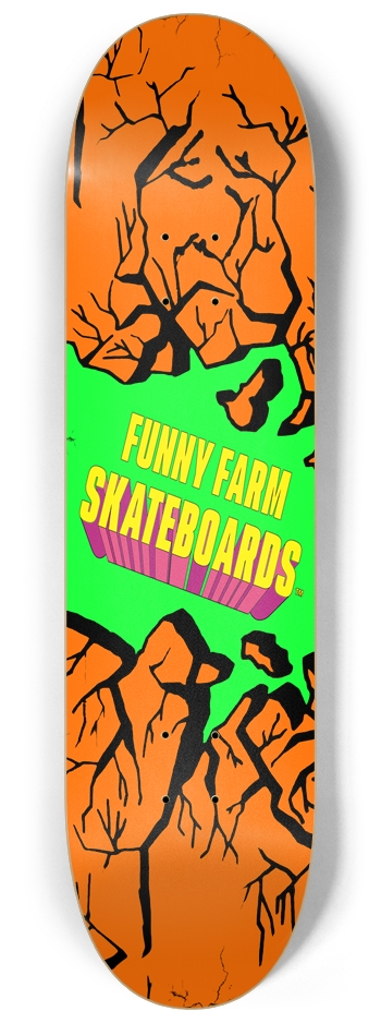 Jeff Phillips Tribute Deck 8.25 Orange 8-1/4 Skateboard Deck