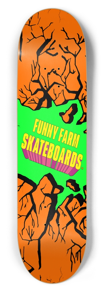 Jeff Phillips Tribute Deck 8.50 Orange 8-1/2 Skateboard Deck