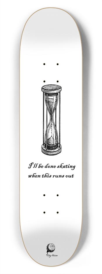 Hourglass 7.75 7-3/4 Skateboard Deck