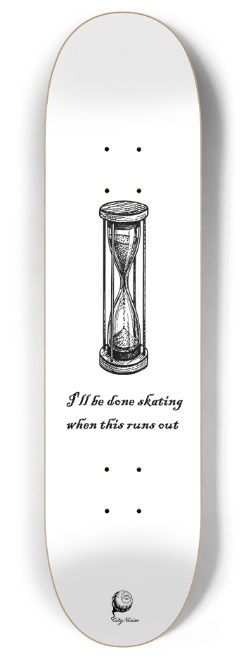 Hourglass 8.00 8 Inch Skateboard Deck