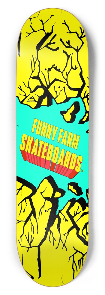 Jeff Phillips Tribute Deck 8.75 Yellow 8-3/4 Inch Skateboard