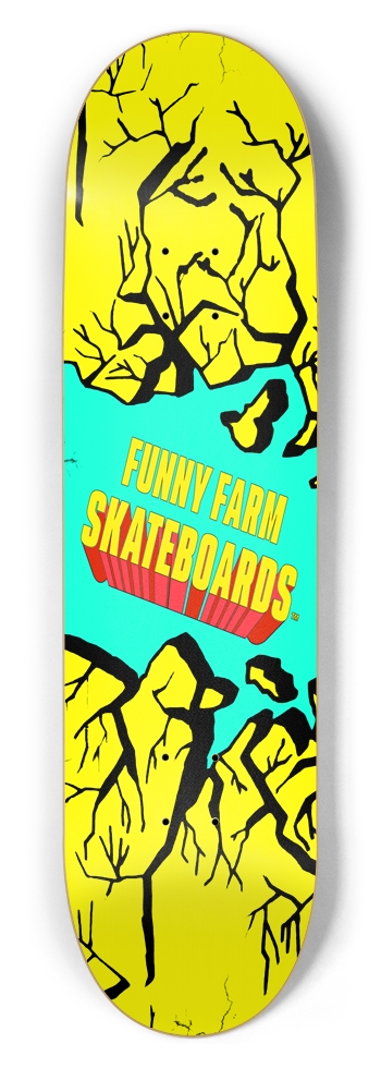 Jeff Phillips Tribute Deck - 8.50 Yellow 8-1/2 Skateboard Deck