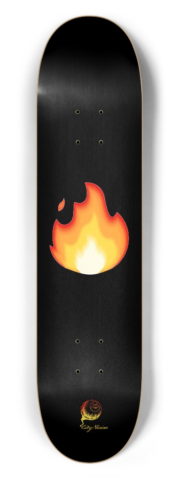 Fire 7.50 7-1/2 Skateboard Deck