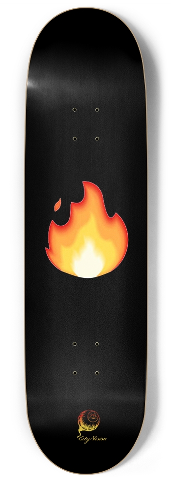 Fire 9.00 9 Inch Skateboard