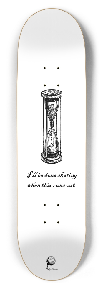 Hourglass 8.50 8-1/2 Skateboard Deck