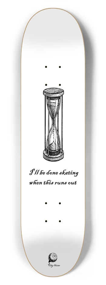 Hourglass 7.62 7-5/8 Skateboard Deck