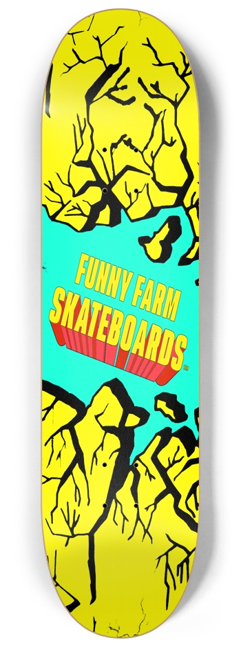 Jeff Phillips Tribute Deck 8.25 - Yellow 8-1/4 Skateboard Deck