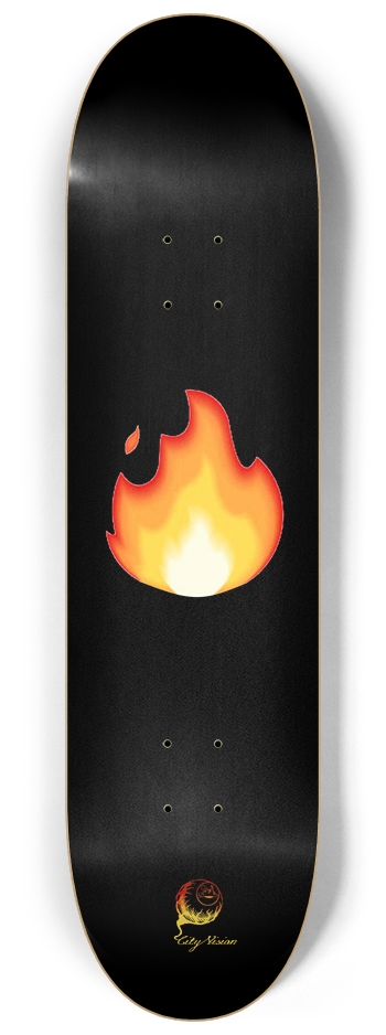 Fire 8.25 8-1/4 Skateboard Deck