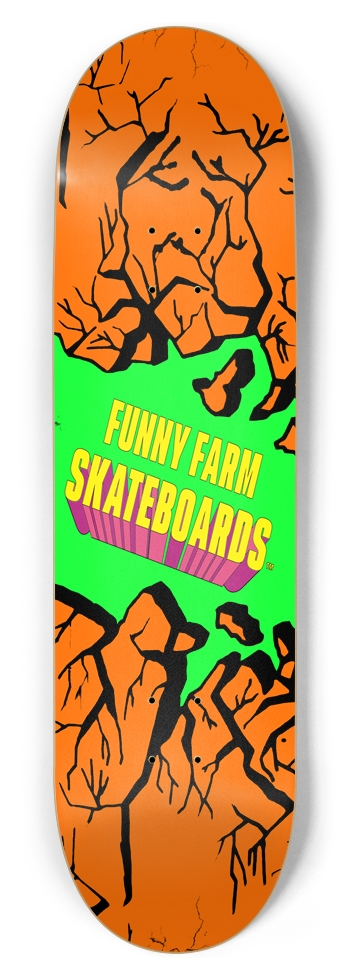 Jeff Phillips Tribute Deck 8.75 Orange 8-3/4 Inch Skateboard