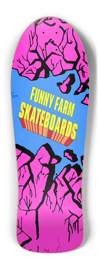 Jeff Phillips Tribute Deck Old Pink  Old School Shape
