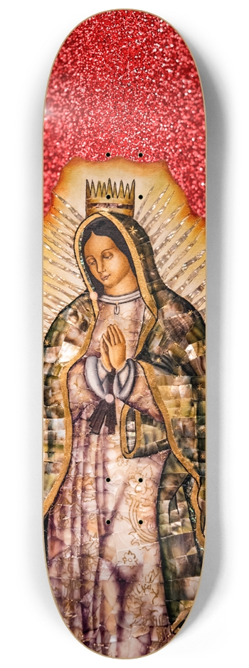 Blessed Our Lady Of Guadalupe Pro Skate Deck 8-1/4 Skateboard Deck