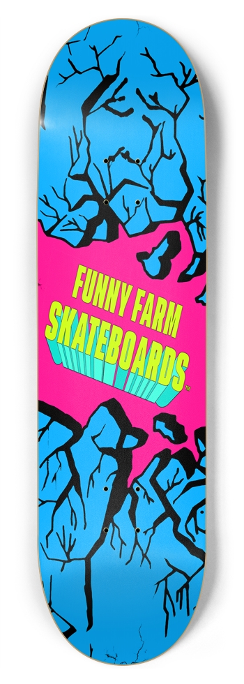 Jeff Phillips Tribute Deck Blue - 8.75 8-3/4 Inch Skateboard