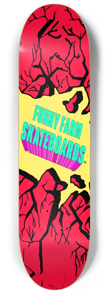 Jeff Phillips Tribute Deck Red - 8.25 8-1/4 Skateboard Deck