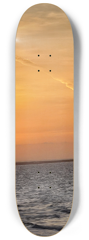 Golf coast sunrise. #2 8-1/4 Skateboard Deck