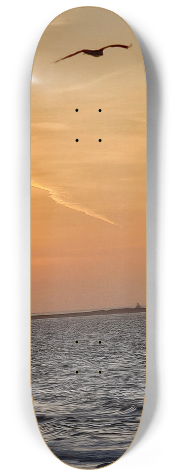 Golf coast sunrise. #3 8-1/4 Skateboard Deck