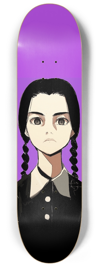 Wednesday Addams Pro Skateboard Deck 8-1/4 Skateboard Deck