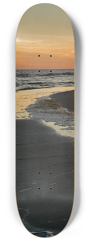Golf coast sunset. #1 8-1/4 Skateboard Deck