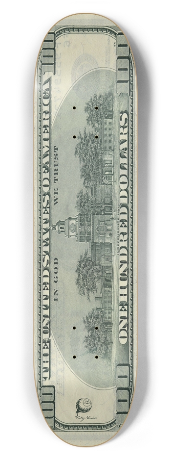 $100 7.62 7-5/8 Skateboard Deck
