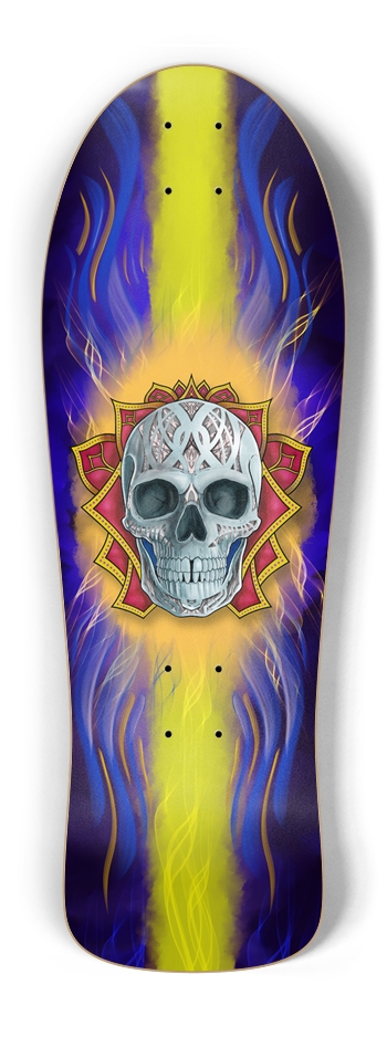 Blitz Skull Blaze Old School Shape