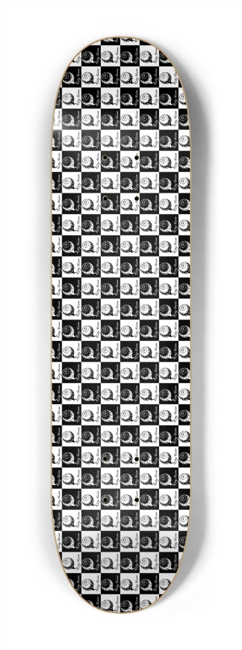 Checkered Logo Mini 7.25 7-1/4 Mini/Kid Skateboard