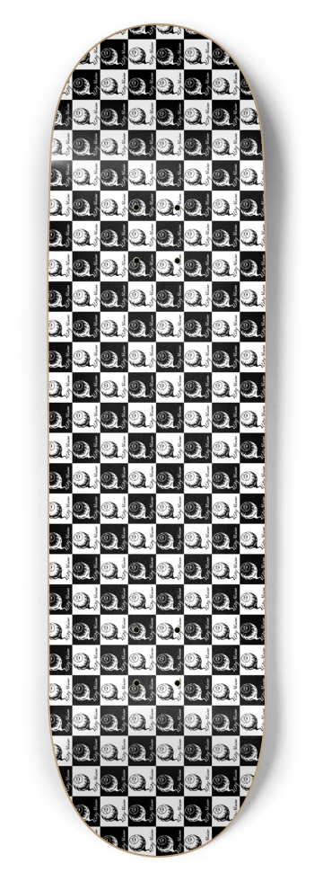 Checkered Logo 8.75 8-3/4 Inch Skateboard