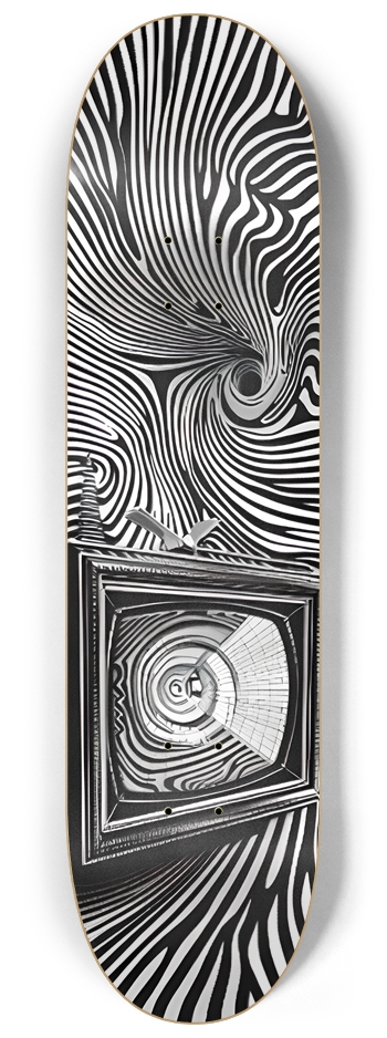 TV Moiré 8-1/4 Skateboard Deck