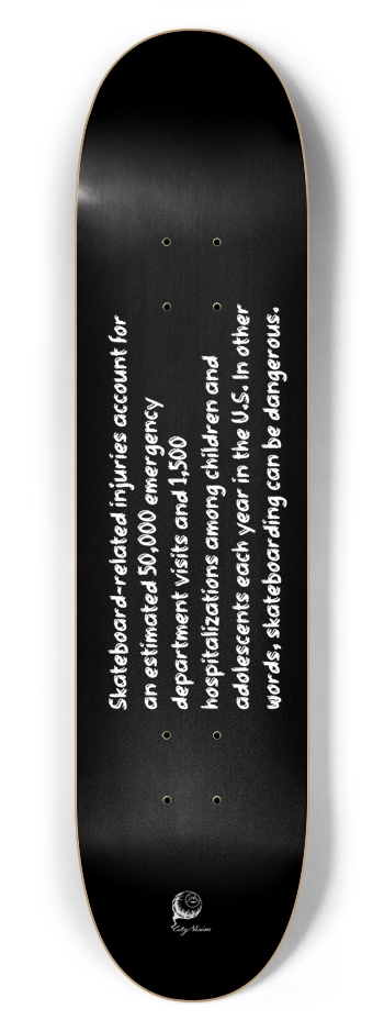 Dangerous 7.62 7-5/8 Skateboard Deck