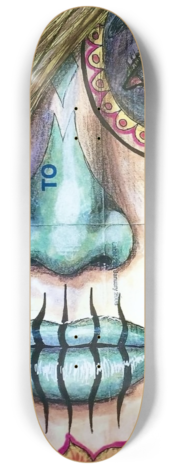 Skateboard Series #2 8-1/4 Skateboard Deck