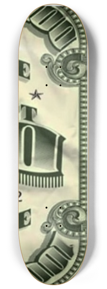 Hustle Hard #3 8-1/4 Skateboard Deck