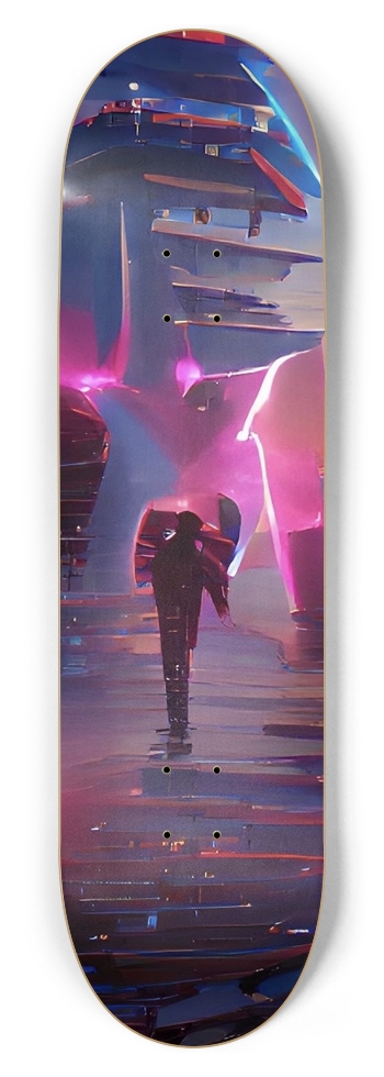 In the rain 8-3/4 Inch Skateboard