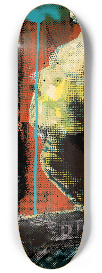 Marilyn Halftones 3 decks Wall Series #1 8-1/4 Skateboard Deck