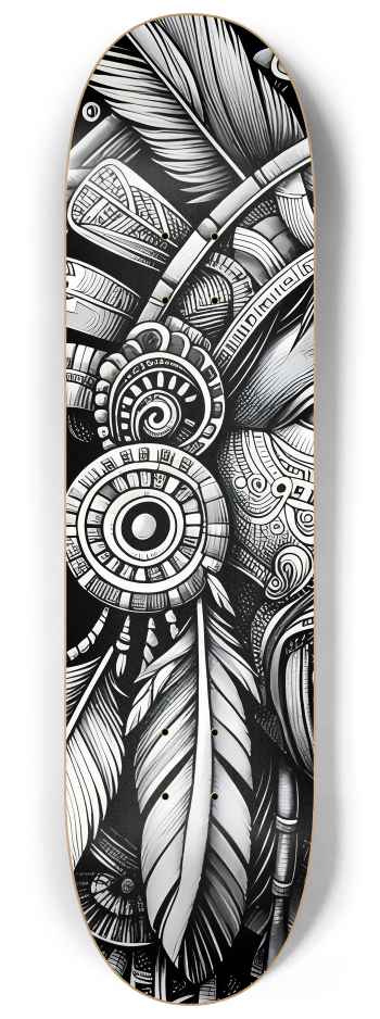 Maya Ancestor 3 decks Wall Series #1 8-1/4 Skateboard Deck