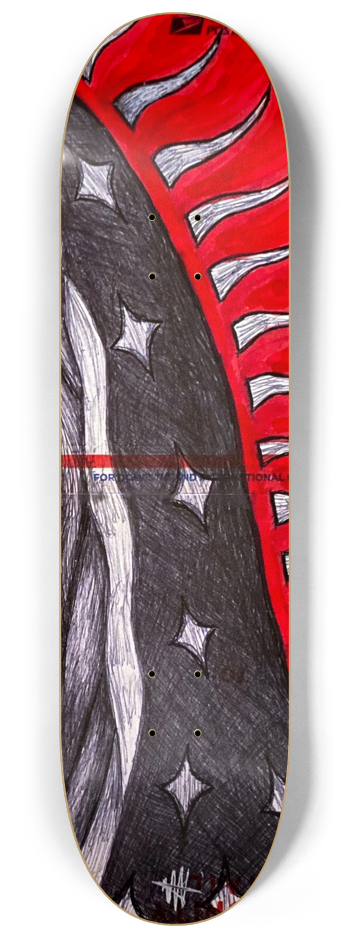 Virgen De Guadalupe #3 8-1/4 Skateboard Deck