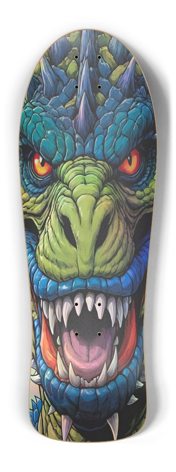 Retro Frankie Godzilla Screaming Monkey  Old School Shape