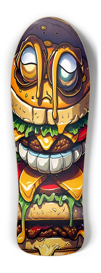 Retro Frankie Big Mac 01 Skateboard Old School Shape