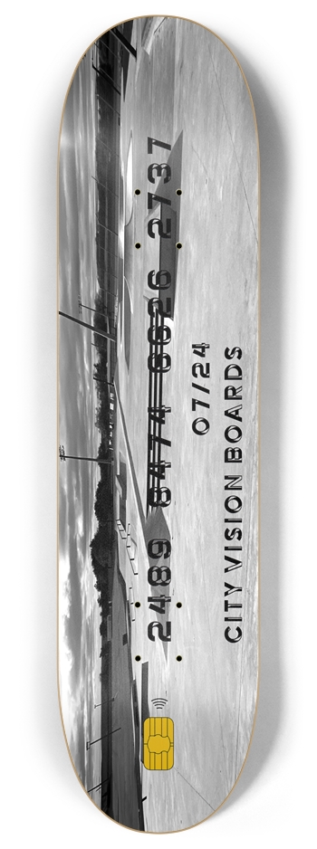 Credit Card 2 8.00 8 Inch Skateboard Deck