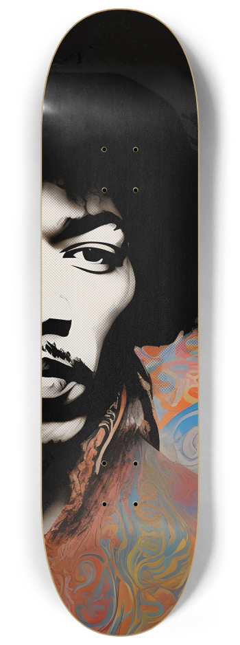 Guitar Hero 2 decks Wall Series #2 8-1/4 Skateboard Deck