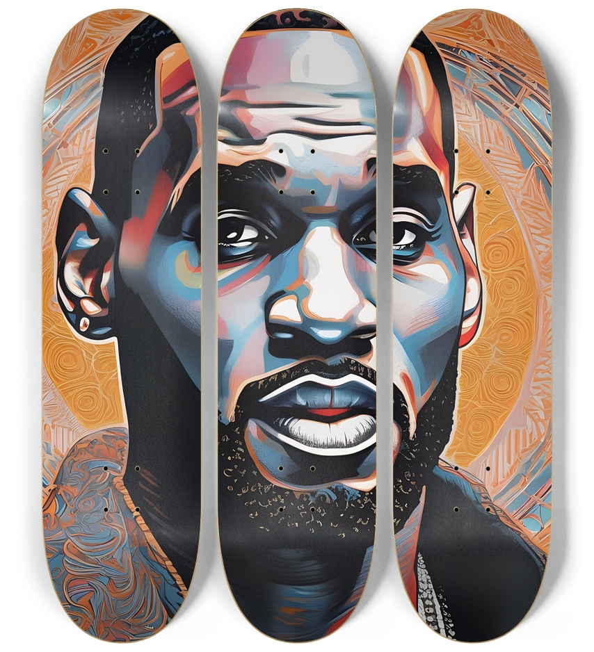 Basketball legend 3 decks Wall Series 3 Deck Wall Series