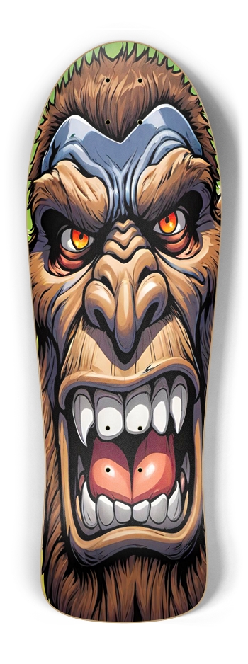 Retro Frankie Bigfoot Skateboard Old School Shape