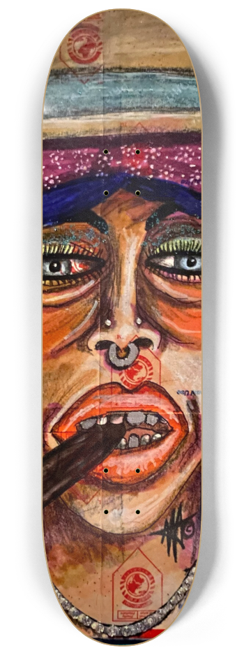 Tía Tóxica #2 8-1/4 Skateboard Deck