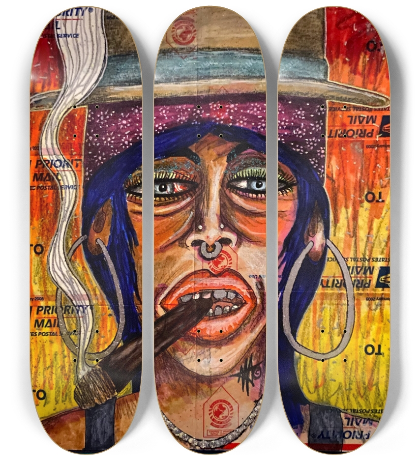 Tía Tóxica 3 Deck Wall Series