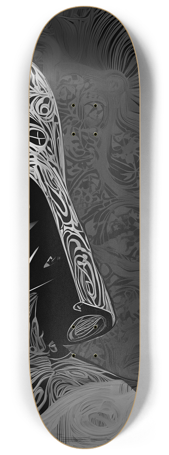 Evil Warrior Skateboard Series #3 8-1/4 Skateboard Deck