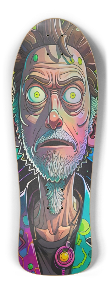 Retro Frankie Mortified Morty ONE Skateboard Old School Shape