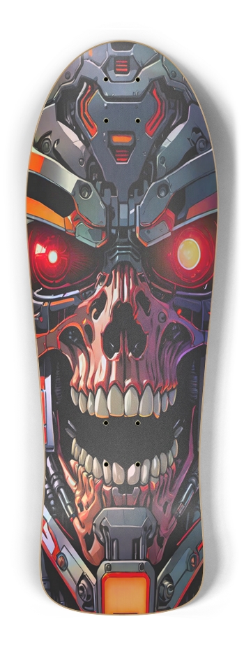 Retro Frankie Robot Blast One Hologram Deck Old School Shape