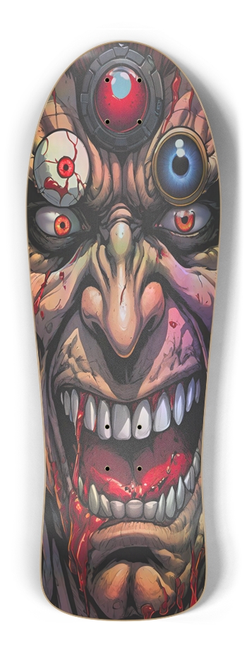 Retro Frankie Stoner Hologram Deck Old School Shape