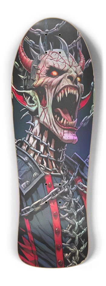 Retro Frankie Hellraiser Cap II Holo Skateboard Old School Shape