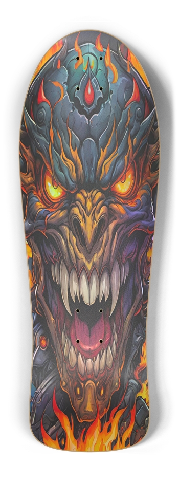 Retro Frankie Wicked ONE Hologram Deck Old School Shape