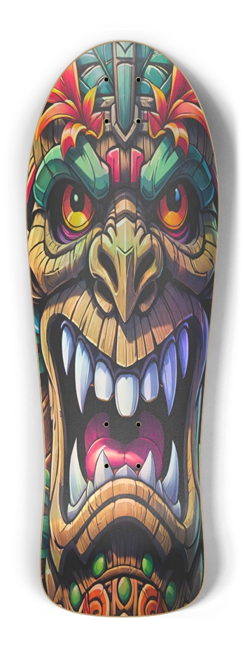 Retro Frankie Totem ONE Hologram Deck Old School Shape