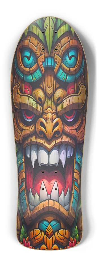 Retro Frankie Totem TWO Hologram Deck Old School Shape