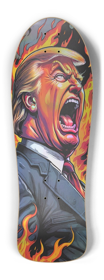 Retro Frankie Trump Stack ONE Hologram Deck Old School Shape